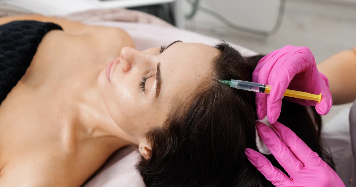 PRP therapy for hair restoration in Mount Pleasant, SC